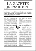 Gazette de Casa de Copii N°1 au format PDF