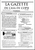 Gazette de Casa de Copii N°9 au format PDF